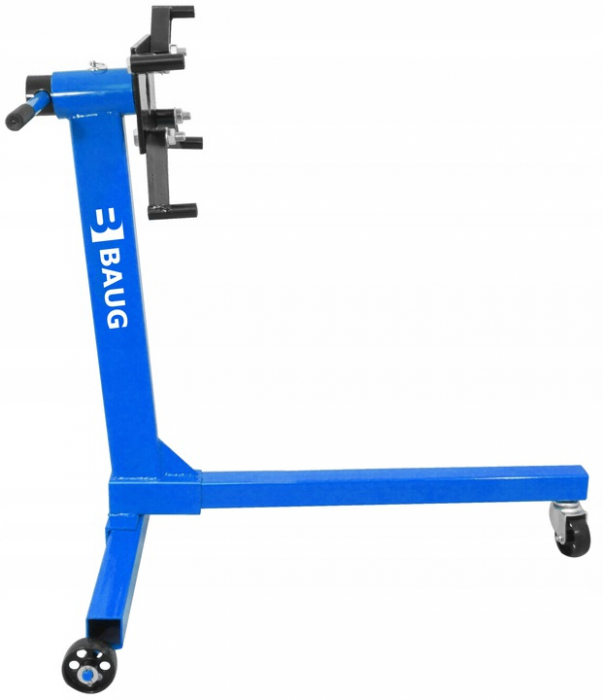 Carucior stand suport motor 340kg rotativ 360° cu 3 roti (B3204) [5]