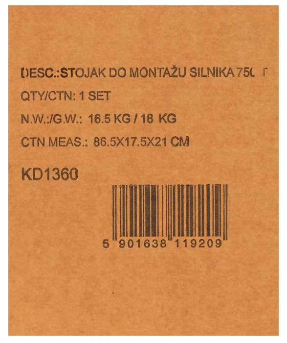 Carucior stand suport motor 400kg rotativ 360° 3 roti (KD1360) [10]