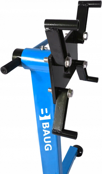 Carucior stand suport motor 450kg rotativ 360° cu 4 roti (B3205) [2]