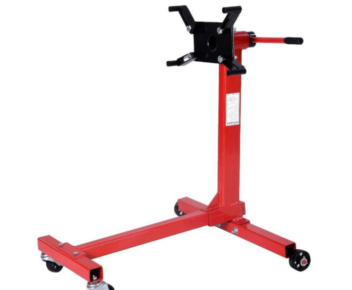 Carucior stand suport motor 450kg rotativ 360° cu 4 roti (KD1361) [5]