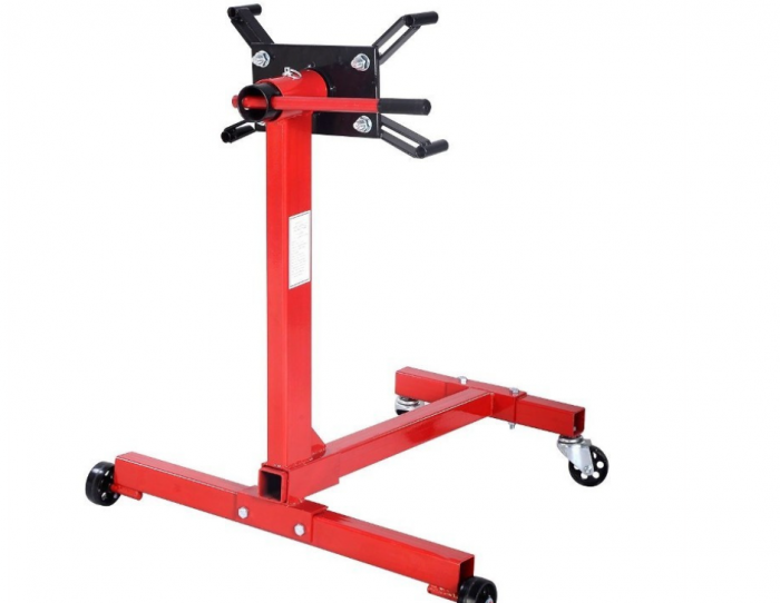 Carucior stand suport motor 450kg rotativ 360° cu 4 roti (KD1361) [3]