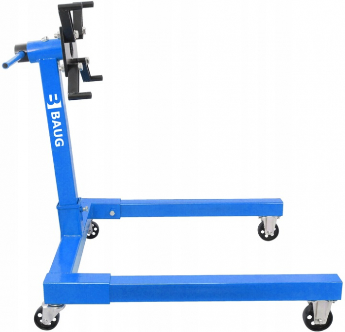 Carucior stand suport motor 680kg rotativ 360° cu 4 roti (B3207) [5]
