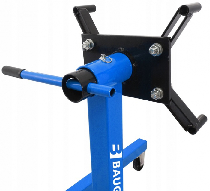 Carucior stand suport motor 680kg rotativ 360° cu 4 roti (B3207) [7]