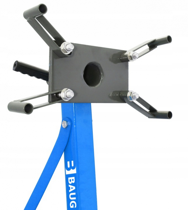 Carucior stand suport motor 900kg rotativ 360° pliabil cu 6 roti (B3208) [2]