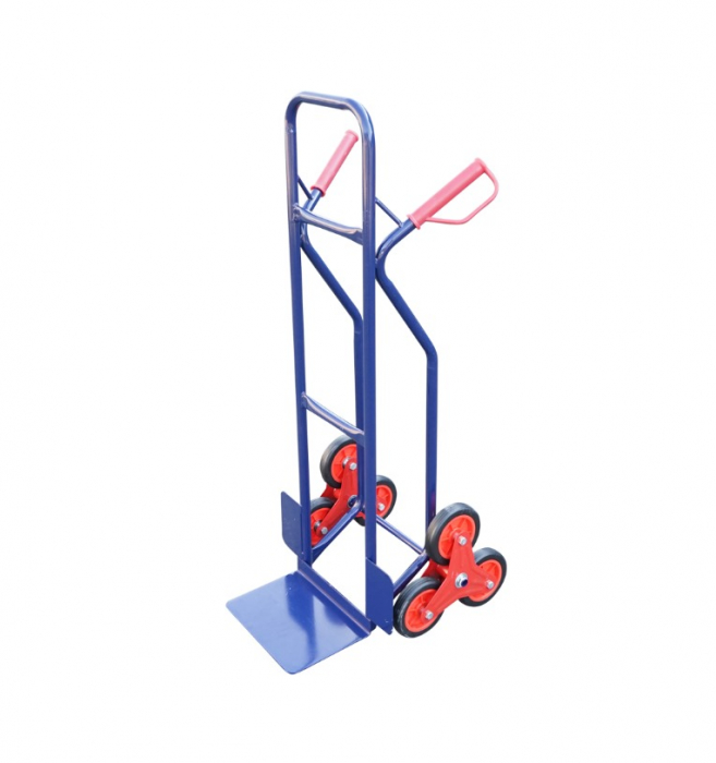 Carucior transport marfa urcare trepte scari liza cu 6 roti 150Kg otel (DISLK88) [2]