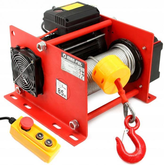 Carucior troliu electropalan 1000kg macara port palan electric (M80787) [1]