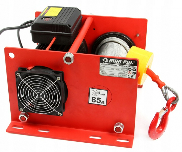 Carucior troliu electropalan 1000kg macara port palan electric (M80787) [7]