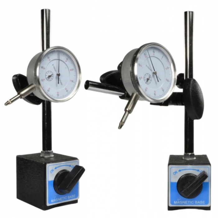 Ceas comparator 0-10mm cu baza magnetica (27516) [2]