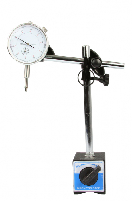Ceas comparator 0-10mm cu baza magnetica (M57660) [2]