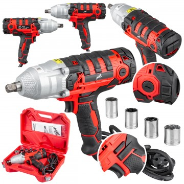 Cheie de strangere cu impact electrica 2200W 750Nm 1/2" cu tubulare si valiza (MXEW01) [9]