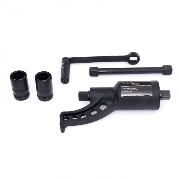 Cheie desfacut roti tir camion 8000Nm cu reductor multiplicator amplificator forta putere (KD1123) [3]