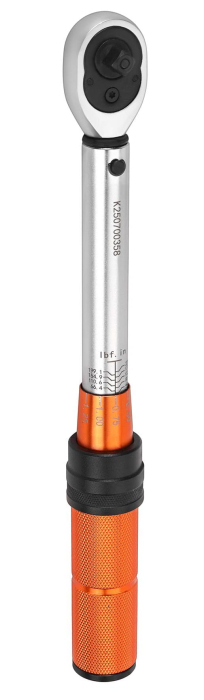 Cheie dinamometrica reversibila 1/4″ 5-25Nm 32piese cu set biti torx spline hexagon (KD11394) [9]