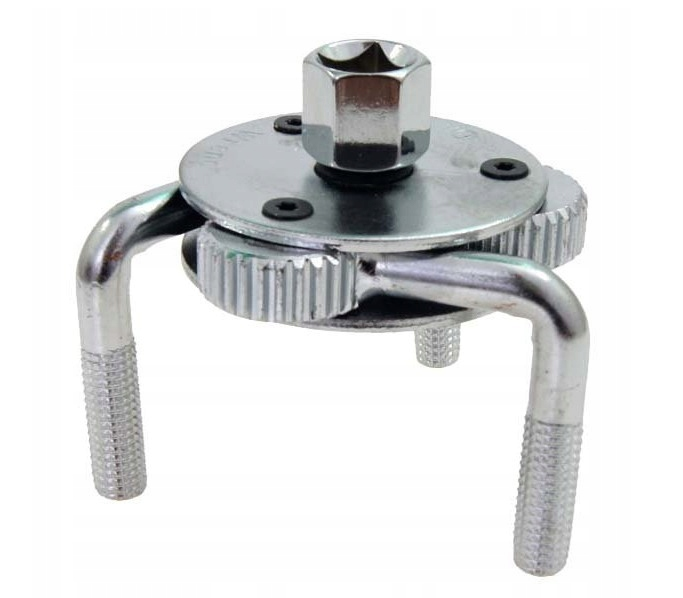 Cheie filtru ulei 3 brate reglabila 50-120 mm adaptor 1/2 3/8 (M57600) [6]