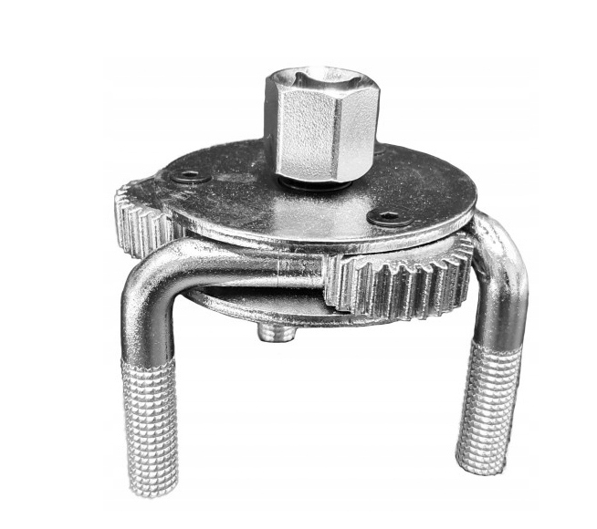 Cheie filtru ulei 3 brate reglabila 50-120 mm adaptor 1/2 3/8 (M57600) [3]