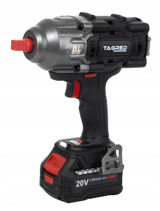 Cheie impact fara fir 20V, 2x4Ah Li-Ion, 1898 Nm, 1/2", 3 trepte viteza, cu incarcator si valiza (TA8000) [3]