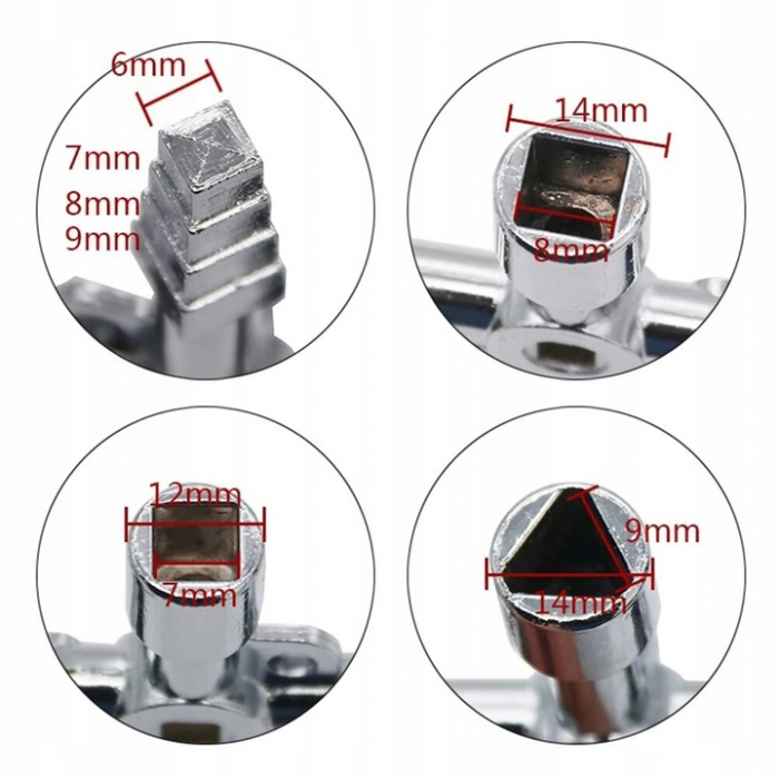 Cheie in trepte pentru calorifer radiator (V39144) [13]
