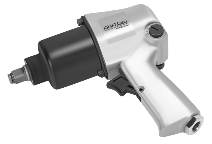 Cheie pneumatica de impact 1/2" 1800 Nm cu set 13 piese (KD5784) [7]