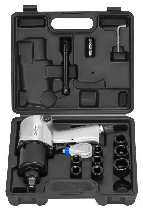 Cheie pneumatica de impact 1/2" 1800 Nm cu set 13 piese (KD5784) [14]