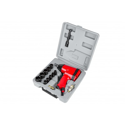 Cheie pneumatica de impact cu set tubulare 10 piese, 310 Nm, 1/2 inch (LXAW50) [11]