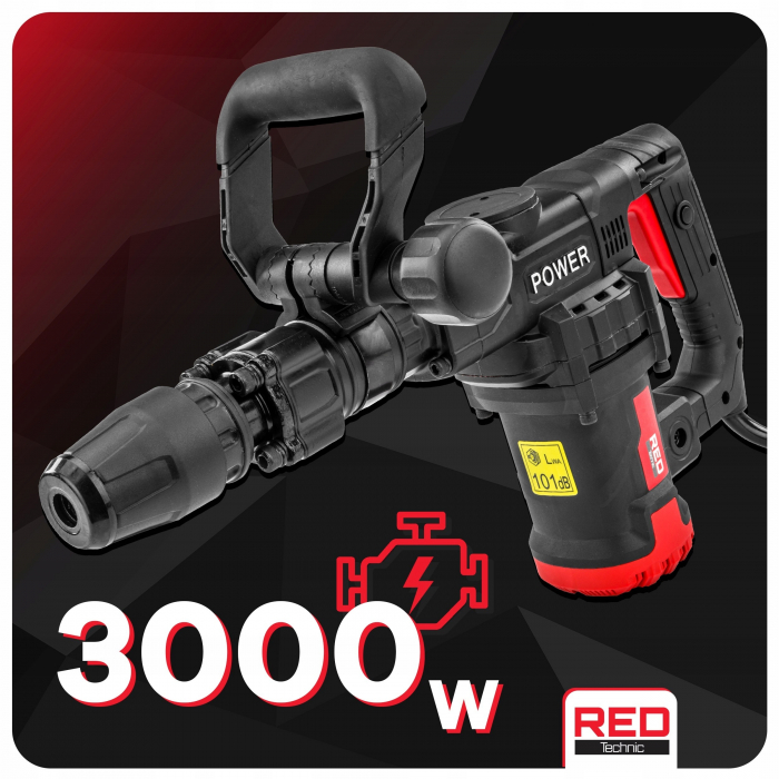 Ciocan demolator 3000W 20J rotopercutor picamer picamar (RTMWB0107) [19]