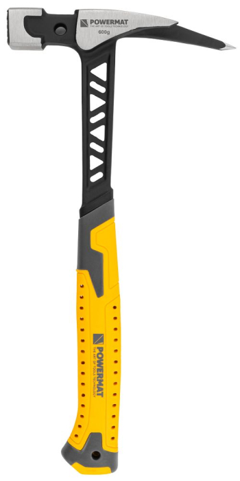 Ciocan dulgher profesional 600g cap magnetic si coada metalica PM1362 (PM-MLT-600-920T) [2]