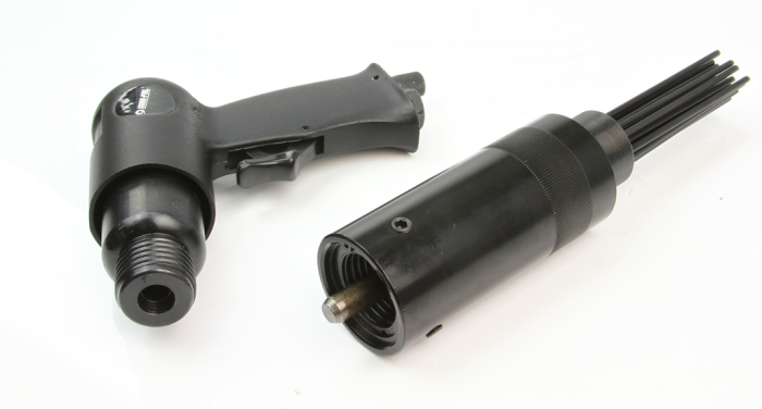 Ciocan pneumatic cu ace 19 pini, 4500 bpm, pentru indepartarea ruginii si vopselei (M90290) [5]