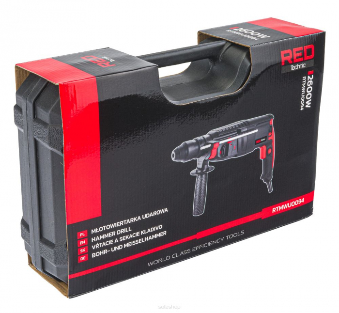 Ciocan rotopercutor, demolator SDS+ 2600W (RTMWU0094) [2]