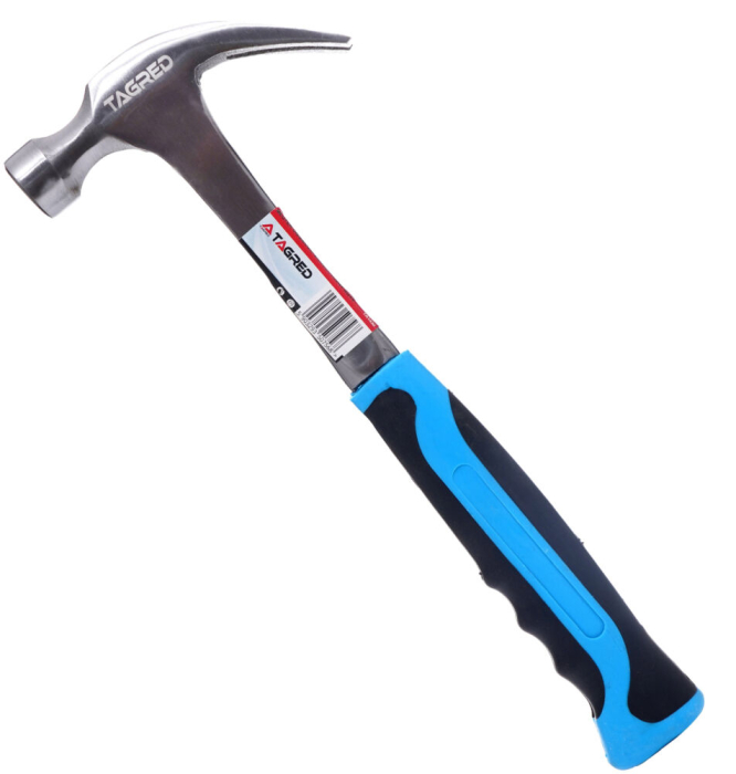 Ciocan tamplar 450 g forjat monolitic cu gheara si maner ergonomic antiderapant  (TA1430) [2]