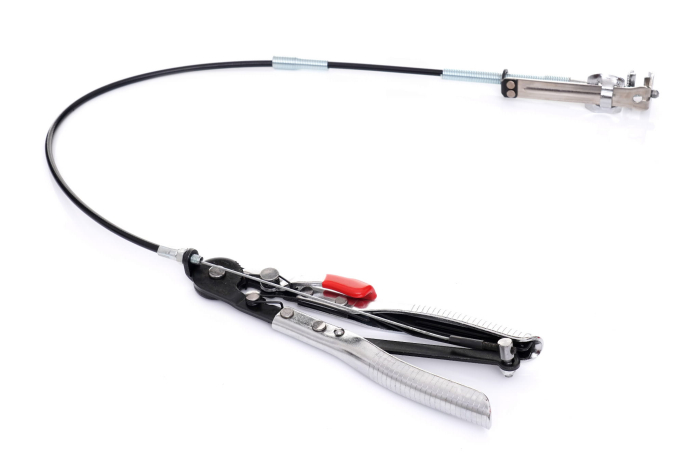 Cleste autoblocant pentru coliere cu cablu prelungitor 53cm (KD10040) [2]