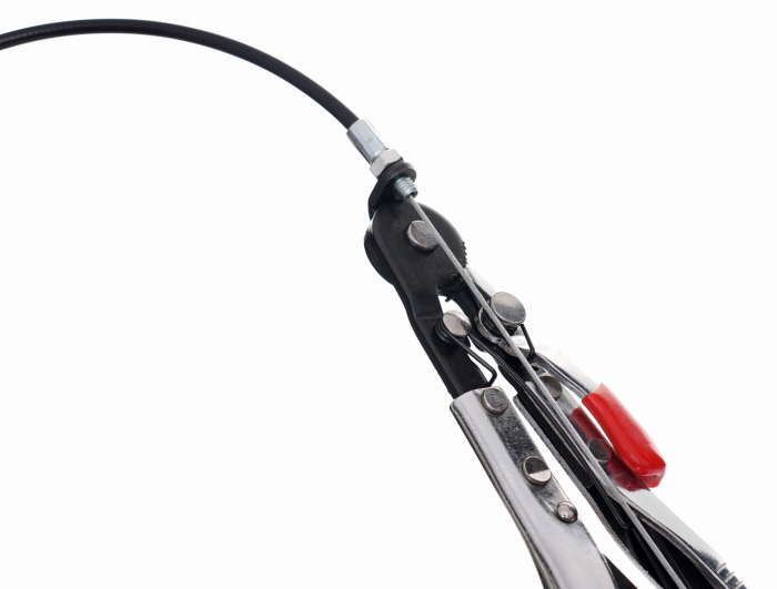 Cleste autoblocant pentru coliere cu cablu prelungitor 53cm (KD10040) [6]