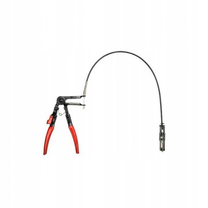 Cleste autoblocant pentru coliere cu cablu prelungitor 69cm (KD10098) [2]