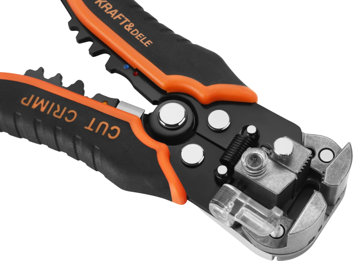 Cleste automat dezizolat cabluri 0.05-10mm2 cu limitator si taietor (KD10887) [7]