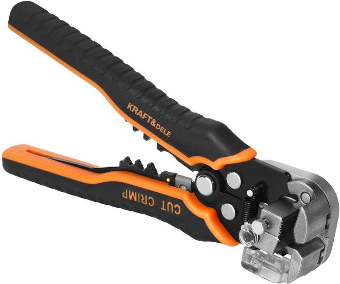 Cleste automat dezizolat cabluri 0.05-10mm2 cu limitator si taietor (KD10887) [5]