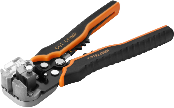 Cleste automat dezizolat cabluri 0.05-10mm2 cu limitator si taietor (KD10887) [3]