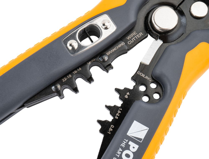 Cleste automat dezizolat cabluri 0.05-10mm2 cu limitator si taietor PM1438 (PM-SI-2T) [9]