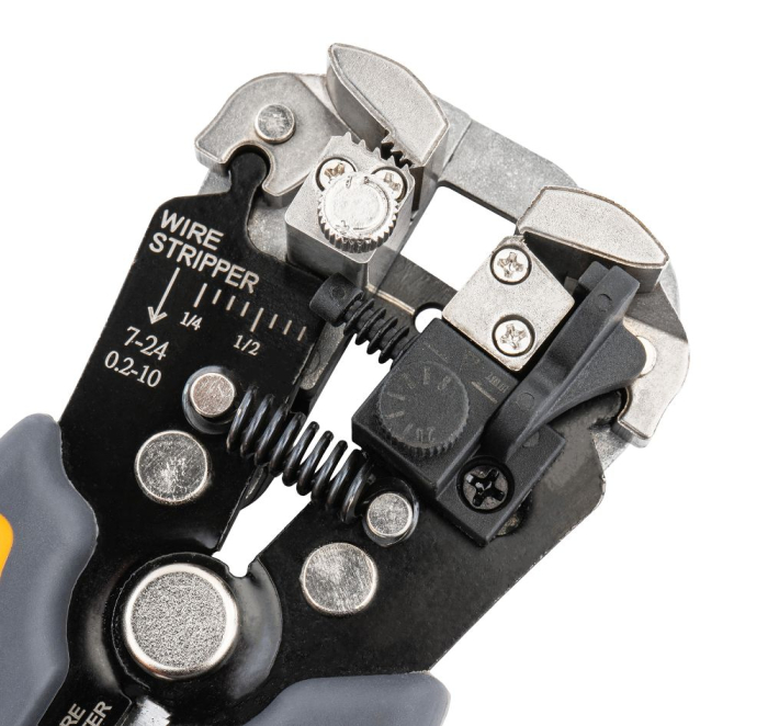 Cleste automat dezizolat cabluri 0.05-10mm2 cu limitator si taietor PM1438 (PM-SI-2T) [11]