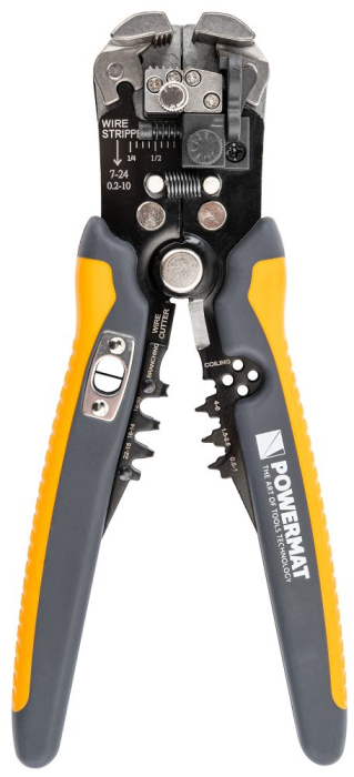 Cleste automat dezizolat cabluri 0.05-10mm2 cu limitator si taietor PM1438 (PM-SI-2T) [2]