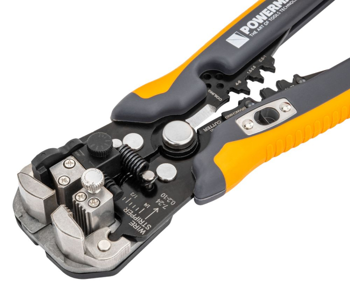 Cleste automat dezizolat cabluri 0.05-10mm2 cu limitator si taietor PM1438 (PM-SI-2T) [12]