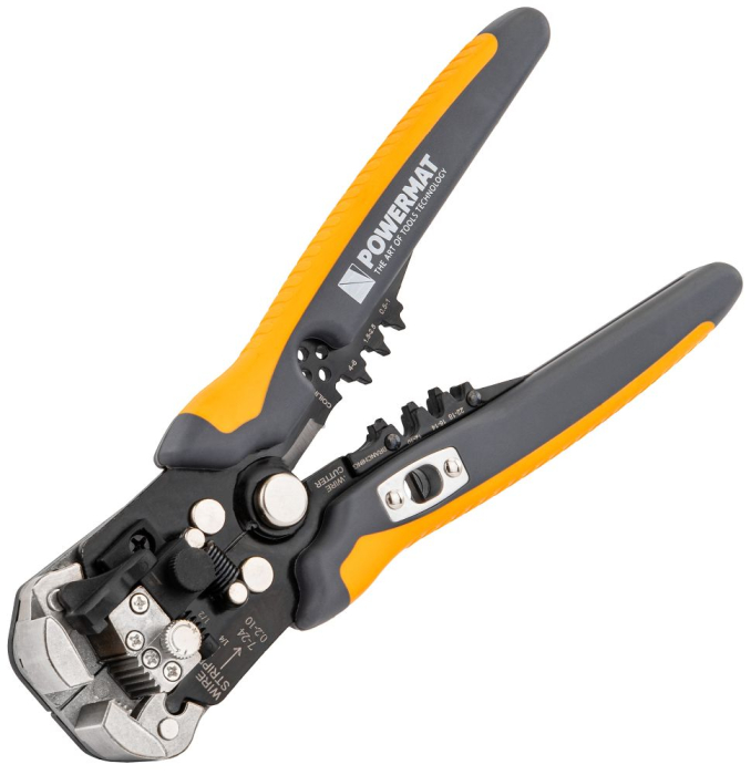 Cleste automat dezizolat cabluri 0.05-10mm2 cu limitator si taietor PM1438 (PM-SI-2T) [7]