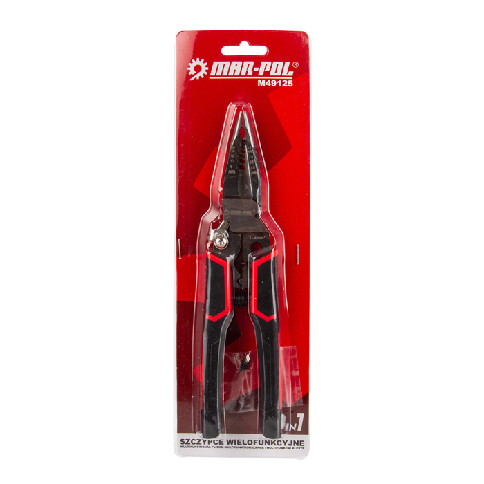 Cleste multifunctional pentru prindere taiere cabluri si dezizolare (M49125) [10]