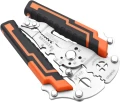 Cleste multifunctional pliabil pentru dezizolat si sertizat cabluri (KD12693) [8]