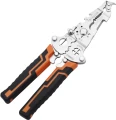 Cleste multifunctional pliabil pentru dezizolat si sertizat cabluri (KD12693) [6]