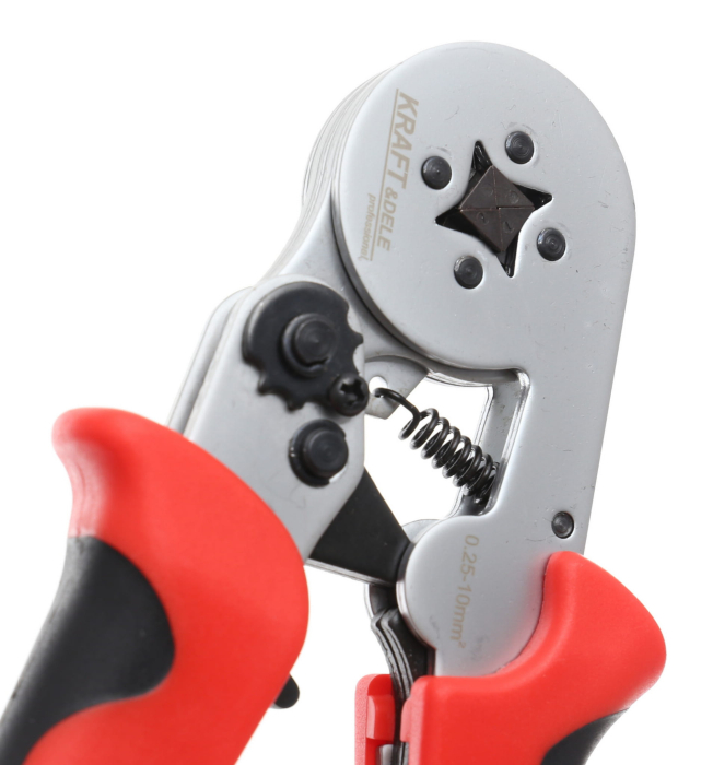 Cleste pentru decablat si sertizat cabluri pini 0.25-10mm (KD10256) [6]