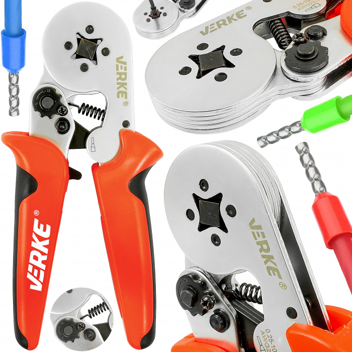 Cleste pentru decablat si sertizat cabluri pini 0.25-10mm (V86528) [1]