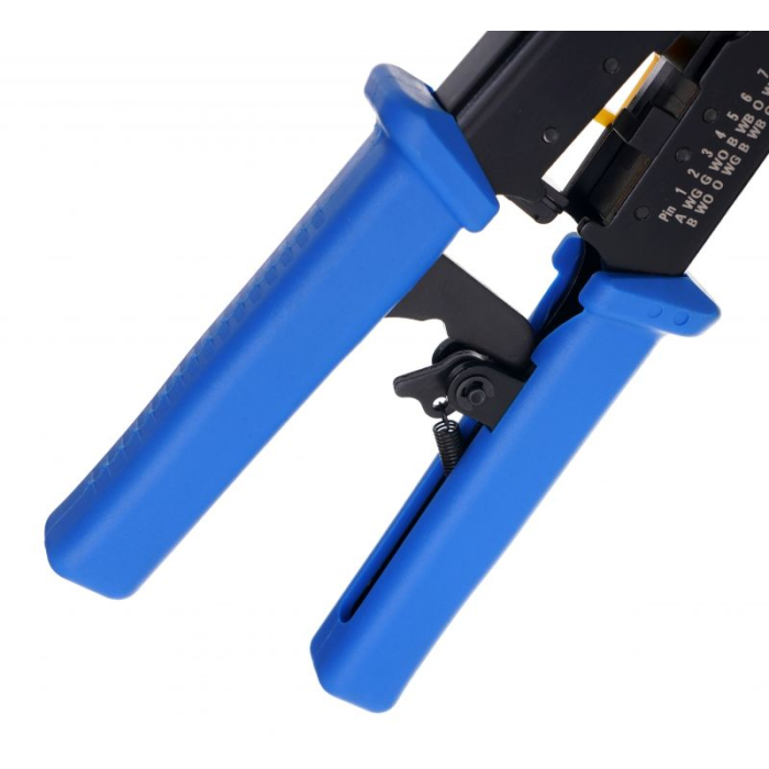 Cleste pentru sertizare conectori RJ45, conectori si mufe retea LAN IT (KD10883) [4]