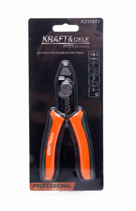 Cleste pentru taiat si sertizat cabluri electrice (KD10691) [6]