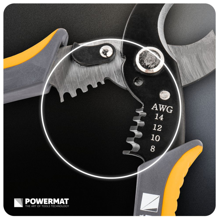 Cleste profesional pentru taiat cabluri groase cupru si aluminiu PM1439 (PM-STN-1T) [17]