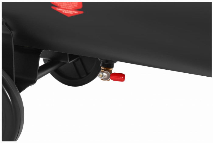 Compresor aer 100L fara ulei silentios 2x2200W 585L/min (KD4083) [11]