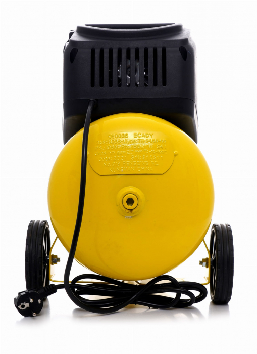 Compresor aer 24L fara ulei silentios 1100W 180 L/min (KD1416) [6]