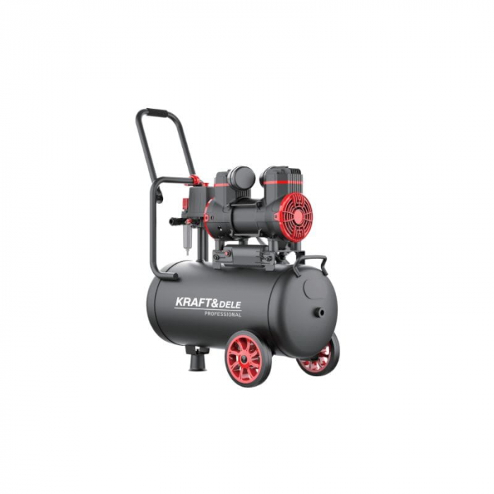 Compresor aer 24L fara ulei silentios 1300W 220 L/min (KD1390) [1]